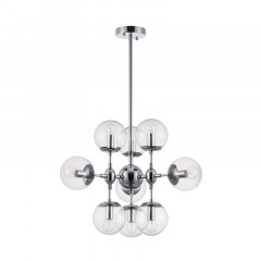 Люстра на штанге Freya FR5596PL-09CH