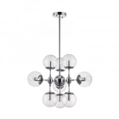 Люстра на штанге Freya FR5596PL-09CH