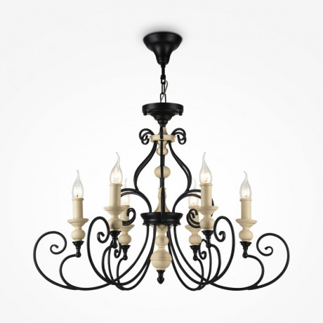 Подвесная люстра Maytoni H631-PL-06-B