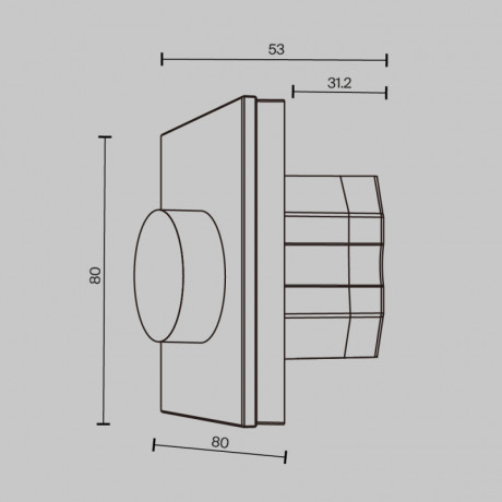 Панель управления Maytoni Technical 721035