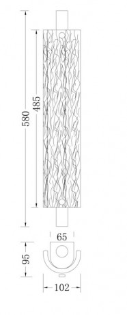 Бра Fluorite FL1179-2W