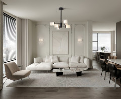 Люстра на штанге Freya FR5541CL-L30B