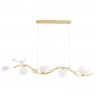 Подвесная люстра Crystal Lux COLIBRI SP4 GOLD