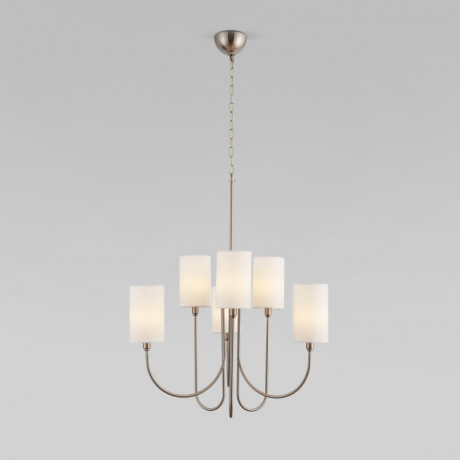 Подвесная люстра Eurosvet 60164/6 никель