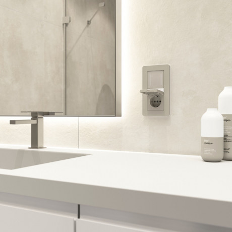 Выключатель Werkel W4522014 дымчатый