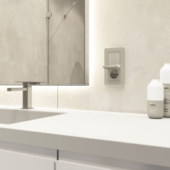 Выключатель Werkel W4522014 дымчатый