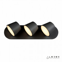 Бра iLedex W1118-3AS BK