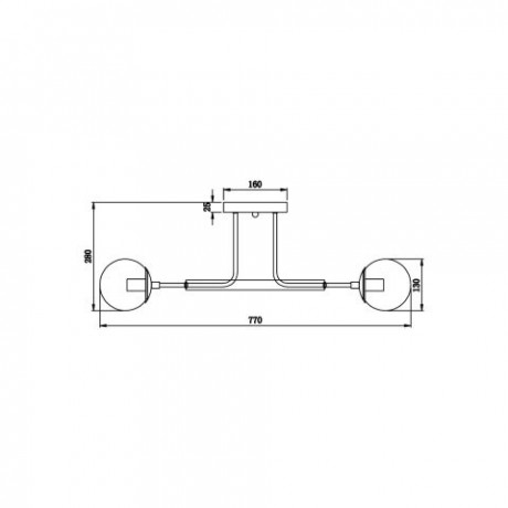 Накладная люстра Vele Luce VL1413L08
