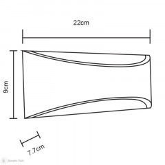 Светильник настенный ARTE Lamp A8288AL-1WH