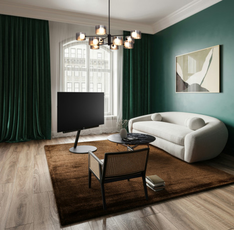 Люстра на штанге Freya FR5544CL-10B