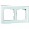 Рамка Werkel WL01-Frame-02 / Рамка на 2 поста (натуральное стек