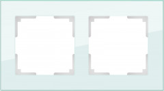 Рамка Werkel WL01-Frame-02 / Рамка на 2 поста (натуральное стек