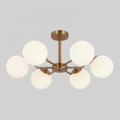 Люстра на штанге Eurosvet 70154/6 латунь