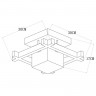 Накладной светильник ARTE Lamp A8252PL-1BR
