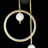 Бра Crystal Lux RODRIGO AP20W LED BLACK/GOLD