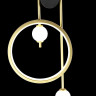 Бра Crystal Lux RODRIGO AP20W LED BLACK/GOLD