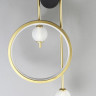 Бра Crystal Lux RODRIGO AP20W LED BLACK/GOLD