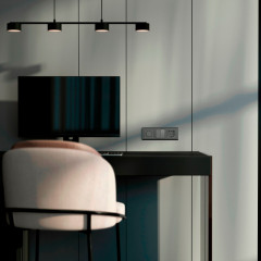 Диммеры Werkel W1142004 Диммер N (графит рифленый)