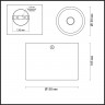 Накладной светильник Odeon Light 6668/1CL