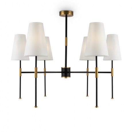 Люстра на штанге Freya FR5196PL-06BBS