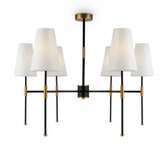 Люстра на штанге Freya FR5196PL-06BBS