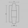 Бра Maytoni MOD401WL-L6BS3K