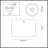 Накладной светильник Odeon Light 6669/1CL