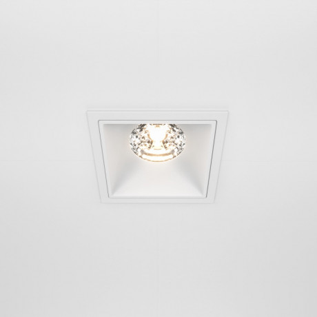 Встраиваемый светильник Maytoni Technical DL043-01-15W3K-D-SQ-W