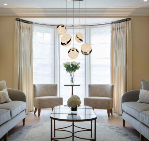 Каскадная люстра iLedex C4474-5R CR