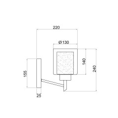 Бра Vele Luce VL1425W01