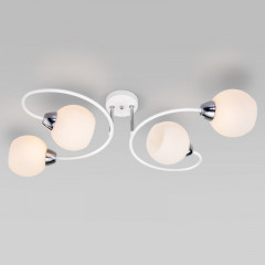 Люстра на штанге Eurosvet 30136/4 белый