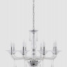 Подвесная люстра Crystal Lux MONICA SP8 CHROME/TRANSPARENT