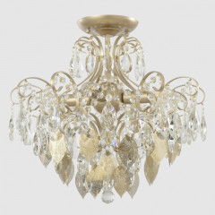 Накладная люстра Crystal Lux ESMIRALDA PL4 GOLD