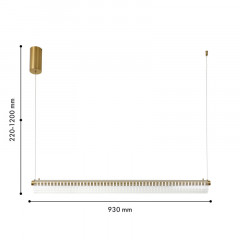 Линейный светильник Favourite 4489-1P