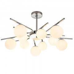 Люстра на штанге Escada 642/10P Silver