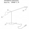 Настольная лампа Kink Light 09440-T,19(3000K)