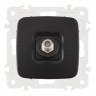 Розетка Arte Milano 205.42-1.black
