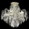 Накладная люстра Crystal Lux ESMIRALDA PL4 SILVER