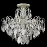 Накладная люстра Crystal Lux ESMIRALDA PL4 SILVER