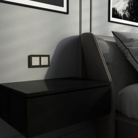 Выключатель Werkel W4523641 дымчатый