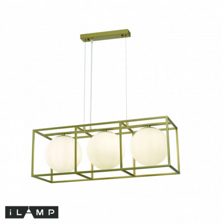 Подвесная люстра iLamp P2484-3 GD