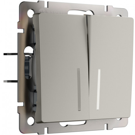 Выключатель Werkel W1222104 дымчатый