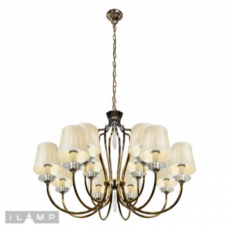 Подвесная люстра iLamp P2508-8+4 nic