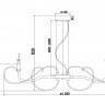 Подвесная люстра Maytoni MOD051PL-09TR