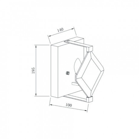 Бра Vele Luce VL3053W01