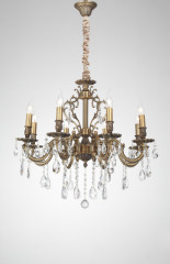 Подвесная люстра Lucia Tucci BARLETTA 1730.8 antique