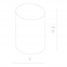 Накладной светильник ARTE Lamp A9260PL-1WH