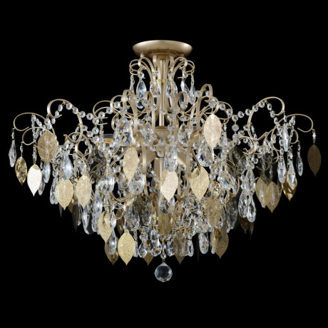 Накладная люстра Crystal Lux ESMIRALDA PL9 GOLD