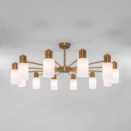 Люстра на штанге Eurosvet 70160/12 латунь Smart