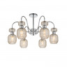 Люстра на штанге Escada 1141/6PL Chrome/Beige